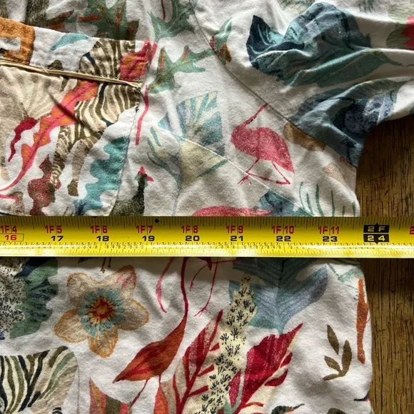 Anthropologie Multicolor Floral Pajama Set - Picture 10 of 15